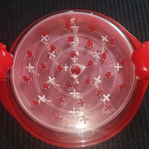 Chicken Breast Pork Shredder Tool Twist Red NEW